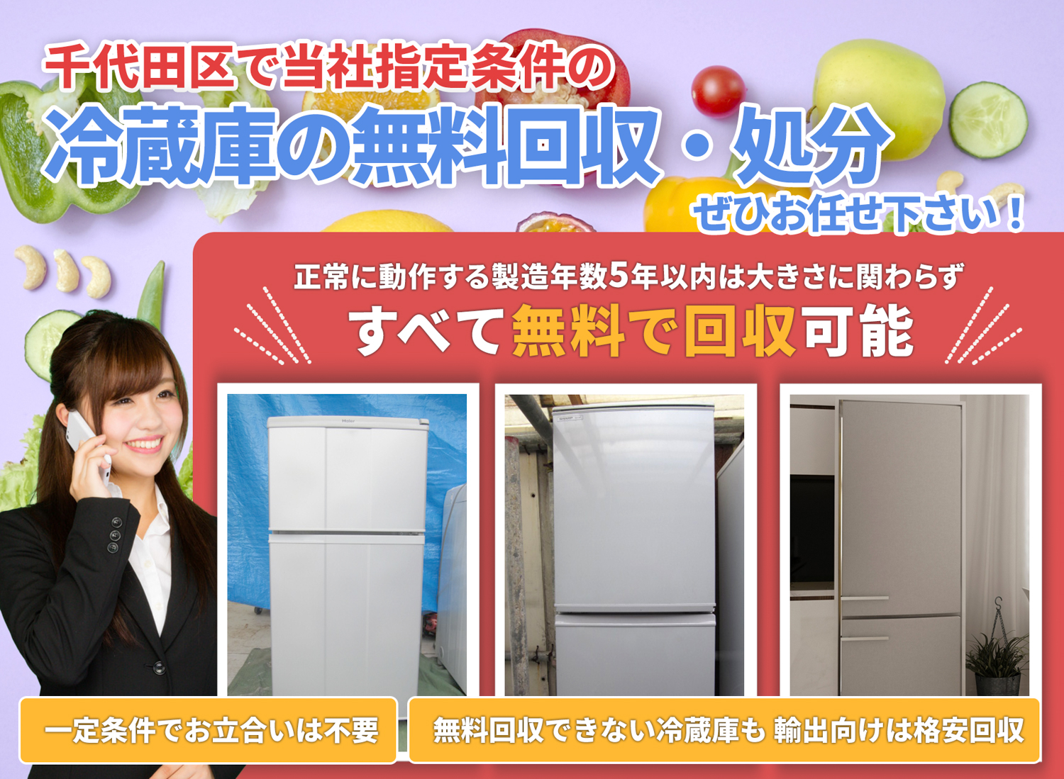 千代田区で「安心と丁寧」を両立する冷蔵庫無料回収処分隊の冷蔵庫無料回収サービス